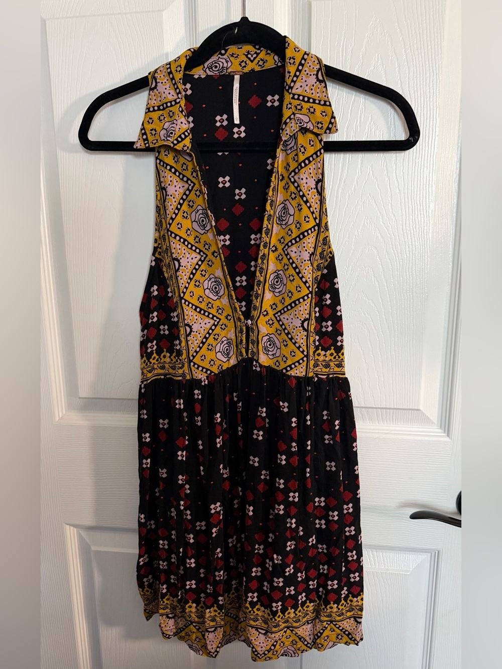 Free People Charlotte Sleeveless Tunic Top Large - Picture 4 of 6